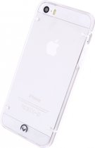 Apple iPhone 5/5s/SE Hoesje - Mobilize - Hybrid Serie - Hard Kunststof Backcover - Wit - Hoesje Geschikt Voor Apple iPhone 5/5s/SE