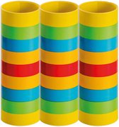 Carnival Toys Serpentines Strepen 4 Meter Papier 3 Stuks