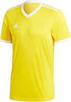 adidas Tabela 18 SS Jersey Teamshirt Heren Sportshirt - Maat XXL  - Mannen - geel/wit