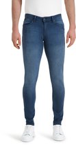 Purewhite - Jone 613 - Heren Skinny Fit   Jeans  - Blauw - Maat 26