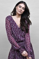Harper & Yve Blouse Joan Ls Fw21p608 Purple 500 Dames Maat - M
