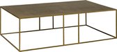 Salontafel | wener | brass | 135 x 75 x 38(h) cm