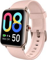 Lintelek Premium Smartwatch Dames - Watch Geschikt voor Apple, Samsung, IOS en Android - GT01 - Roze