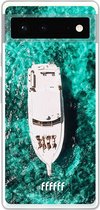 6F hoesje - geschikt voor Google Pixel 6 -  Transparant TPU Case - Yacht Life #ffffff