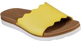 Skechers  - Scalloped One Band Slide   Lu - Yellow - 36