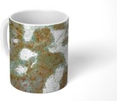 Mok - Roest - Metaal - Abstract - 350 ML - Beker - Uitdeelcadeautjes