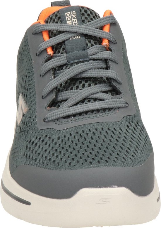 Skechers - GO WALK ARCH FIT-IDYLLIC - Homme - Charcoal Orange - 41
