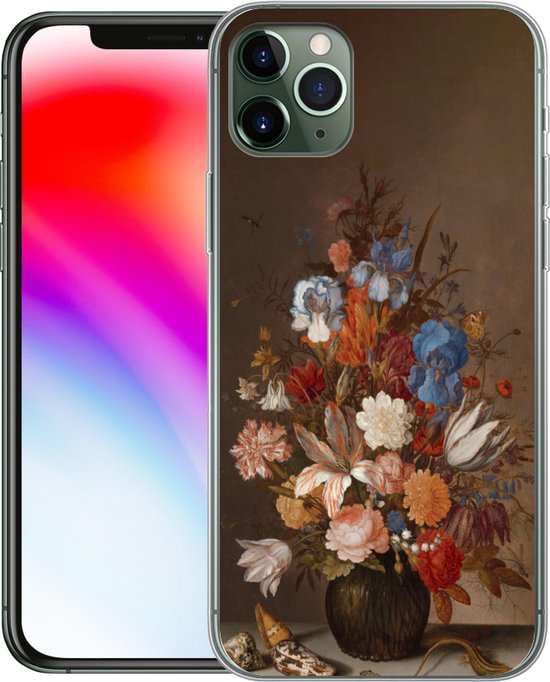 Coque iPhone 11 Pro Max - Nature morte aux fleurs - Art - Maîtres anciens - Siliconen