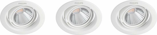 Philips Fonctionnel 8719514258068 spot d'éclairage Spot lumineux encastrable Blanc Ampoule(s) non remplaçable(s) LED 7 W