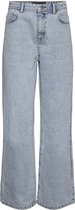 Noisy may Jeans Nmdrew Hw Wide Leg Jeans Vi217lb 27020772 Light Blue Denim Dames Maat - W30 X L34