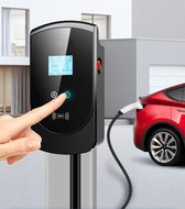 Laadpaal 11 kW 3 fase met display,  5 meter kabel , RFID - Perfect Fit