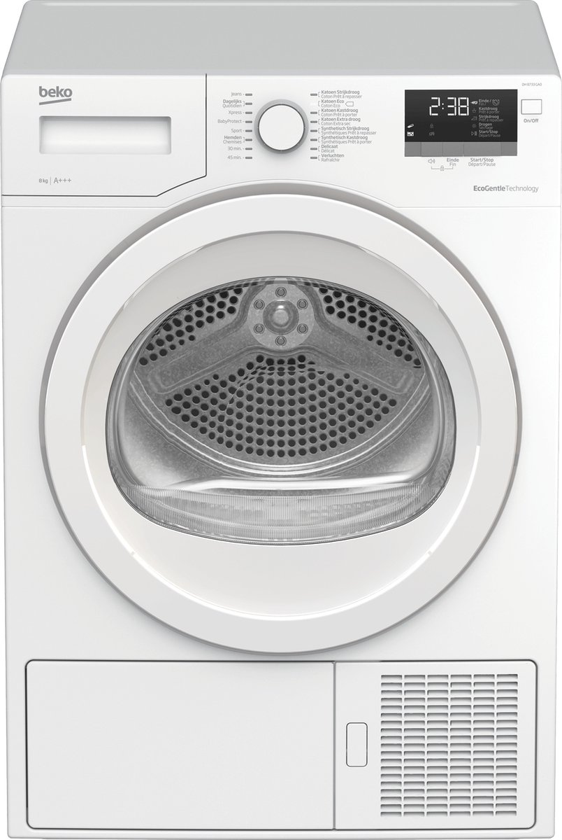 Bol.com Beko DH8733GA0 - Warmtepompdroger - NL/FR aanbieding