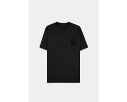 Omslag van The Elder Scrolls V: Skyrim - Logo In Black Heren T-shirt - S - Zwart