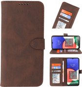 Wicked Narwal | Wallet Cases Hoesje voor Samsung Samsung Galaxy A22 5G Mocca