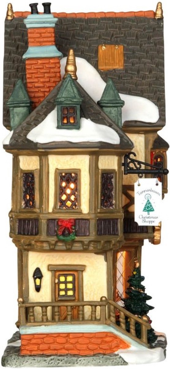 Lemax Tannenbaum Christmas Shoppe Kerstdorpen - Met verlichting – foto 5