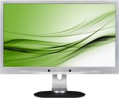 Philips 241P4Q Zilver - 24 inch (Refurbished) - LCD-A-MVA - DisplayPort - VGA - DVI - Verstelbaar