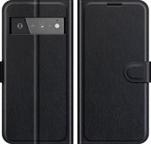 Mobigear Telefoonhoesje geschikt voor Google Pixel 6 Pro Hoesje | Mobigear Classic Bookcase Portemonnee | Pasjeshouder voor 3 Pasjes | Telefoonhoesje voor Pinpas / OV Kaart / Rijbewijs - Zwart