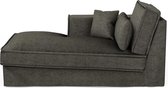 Metropolis Chaise L Left Vel Shadow