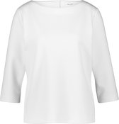 GERRY WEBER Dames Shirt met 3/4-mouwen en wafelstructuur