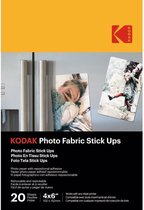 KODAK - 20 vellen zelfklevend fotopapier, A6-formaat (10x15 cm), inkjetprinten - 9891059