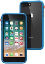 Apple iPhone 7 Plus Hoesje - Catalyst - Rugged Serie - Hard Kunststof Backcover - Transparant / Blauw - Hoesje Geschikt Voor Apple iPhone 7 Plus