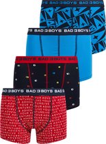 WE Fashion Jongens boxershorts, 4-pack