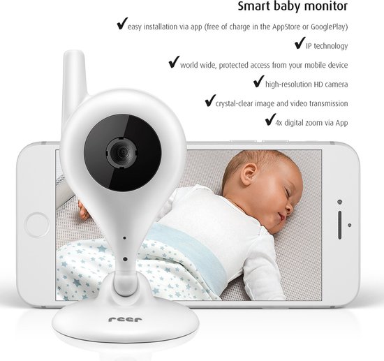 Reer HD IP BabyCam - slimme babyfoon van Reer — afbeelding 4