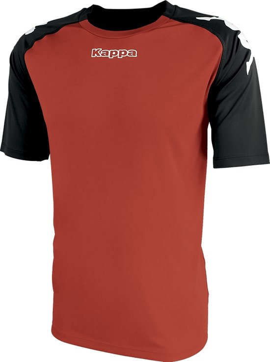Kappa Paderno Chemise À Manches Courtes Hommes - Rouge / Zwart | Taille: SM  | bol.com