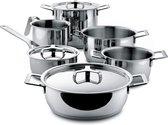 Bol.com Alessi Pannenset Pots&Pans - AJM100S9 - door Jasper Morrison - 6 Delig aanbieding