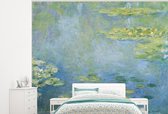 Behang - Fotobehang Water Lilies - Schilderij van Claude Monet - Breedte 300 cm x hoogte 240 cm