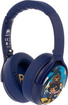 Buddyphones - Cosmos Plus, casque sans fil adapté aux enfants, suppression du bruit, Micro, bleu foncé