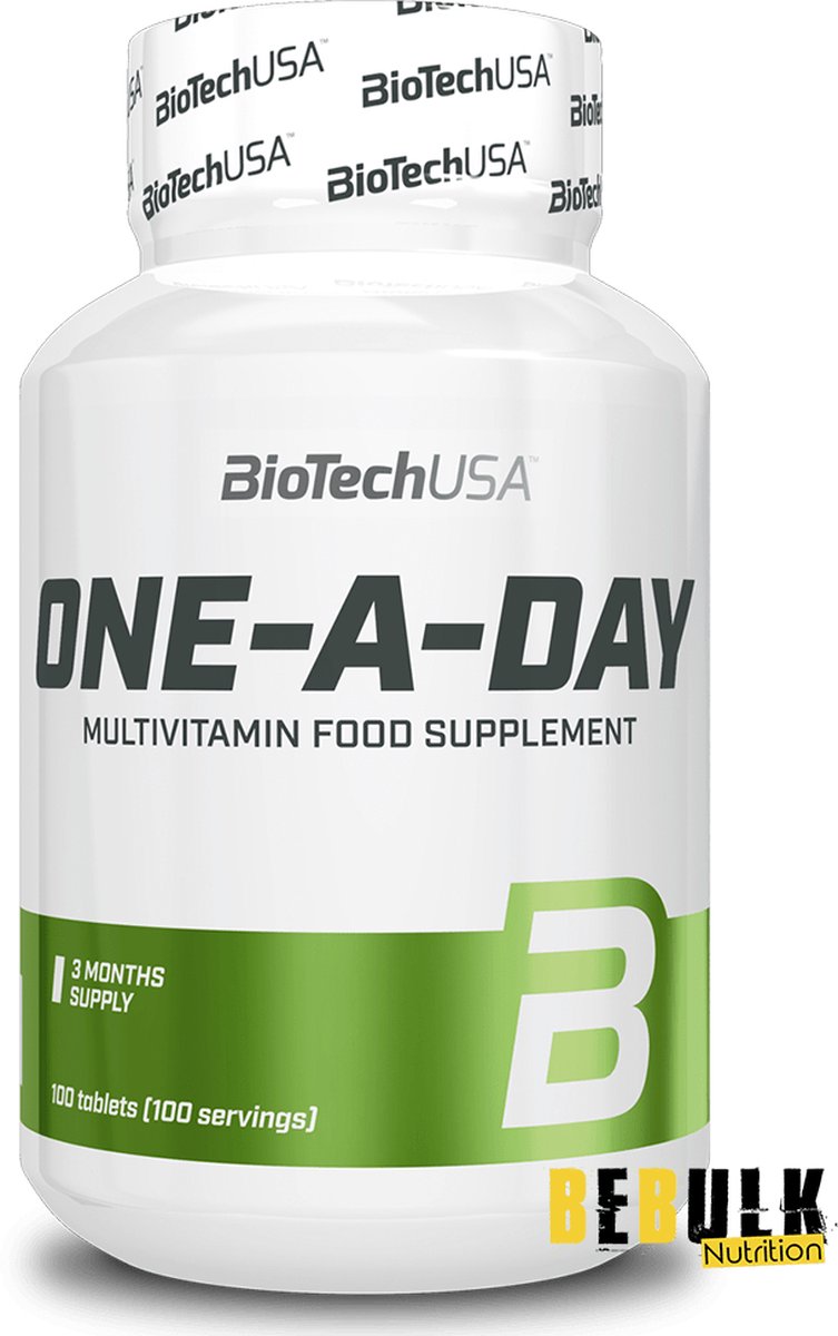 One a Day - MultiVitaminen - 100 Tablets - BiotechUSA