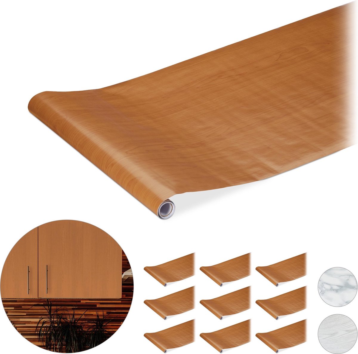 HotDecor Zelfklevend behang, groen, 60 x 300 cm, plakfolie, groen, mat, wandbehang, woonkamer, decoratiefolie, meubelfolie, zelfklevende folie voor keukenkasten, tafel, groen behang, slaapkamer