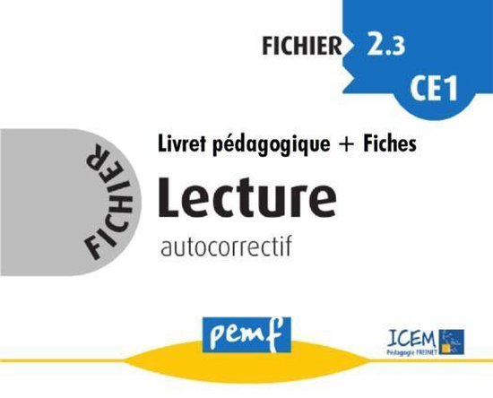 Fichiers de lecture - Fichier lecture 2.3 CE1 - pack enseign ... - cover