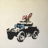 BANKSY Armoured Car Canvas Print