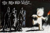 BANKSY The Mild Mild West Canvas Print