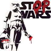 BANKSY Star Wars Stop Wars Stormtrooper Canvas Print