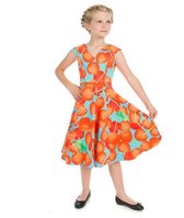 Ann Cherry Blue Kids Dress . Feestjurk Meisje - Meisjes Jurken - Baby Jurk - Baby Kleding Meisjes