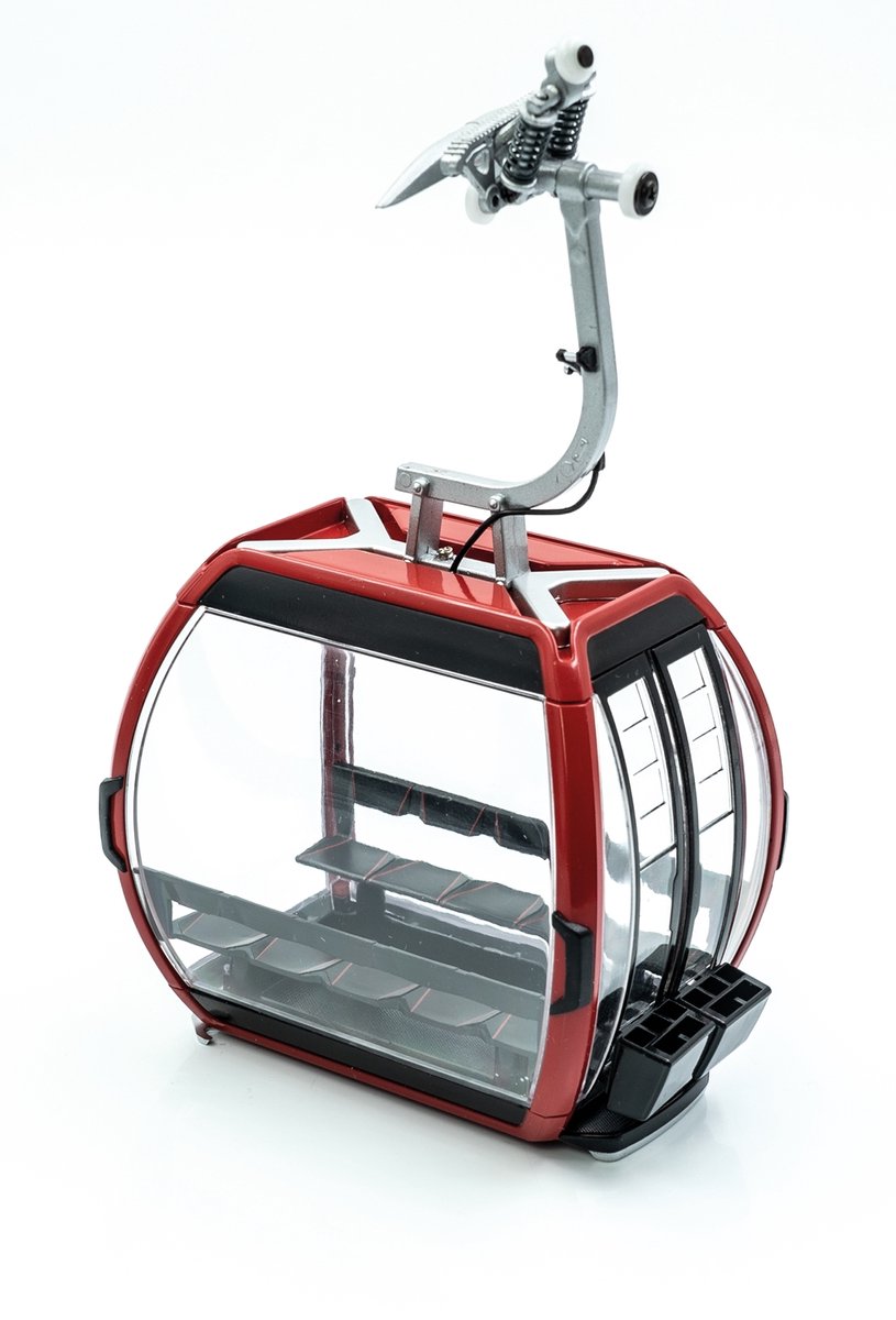 Jägerndorfer - 88501 Gondel Omega IV 10 Rood Miniatuur Model - 1:32 - Kerstdorp