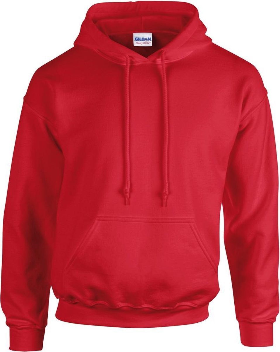Gildan - Heavy Blend Adult Full Zip Hooded Sweat - Safety Orange - S