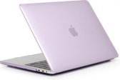 Apple MacBook Pro 13 (2016-2019) Case - Mobigear - Glossy Serie - Hardcover - Paars - Apple MacBook Pro 13 (2016-2019) Cover