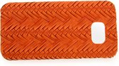 Backcover hoesje voor Samsung Galaxy S6 - Oranje (G9200 )- 8719273122761
