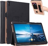 Luxe stand flip cover hoes - Lenovo Tab M10 (x605F) - Zwart