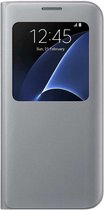 Samsung S View Cover voor Samsung Galaxy S7 Edge - Zilver