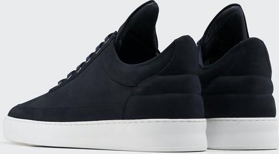 Filling Pieces Low Top Plain Nubuck Navy Blue - Heren Sneakers - Maat 46 |  bol.com