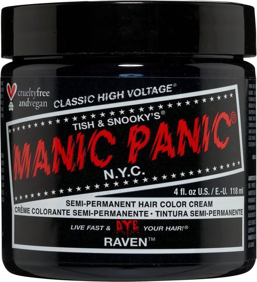 Manic Panic Classic Raven - Haarverf