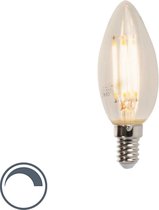 Lampe bougie à filament LED dimmable LUEDD E14 B35 5W 470 lm 2700K