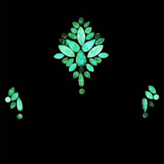 Zac's Alter Ego - Set Di 6 Gemme Per Il Viso In Cristallo, Per - Foto 4