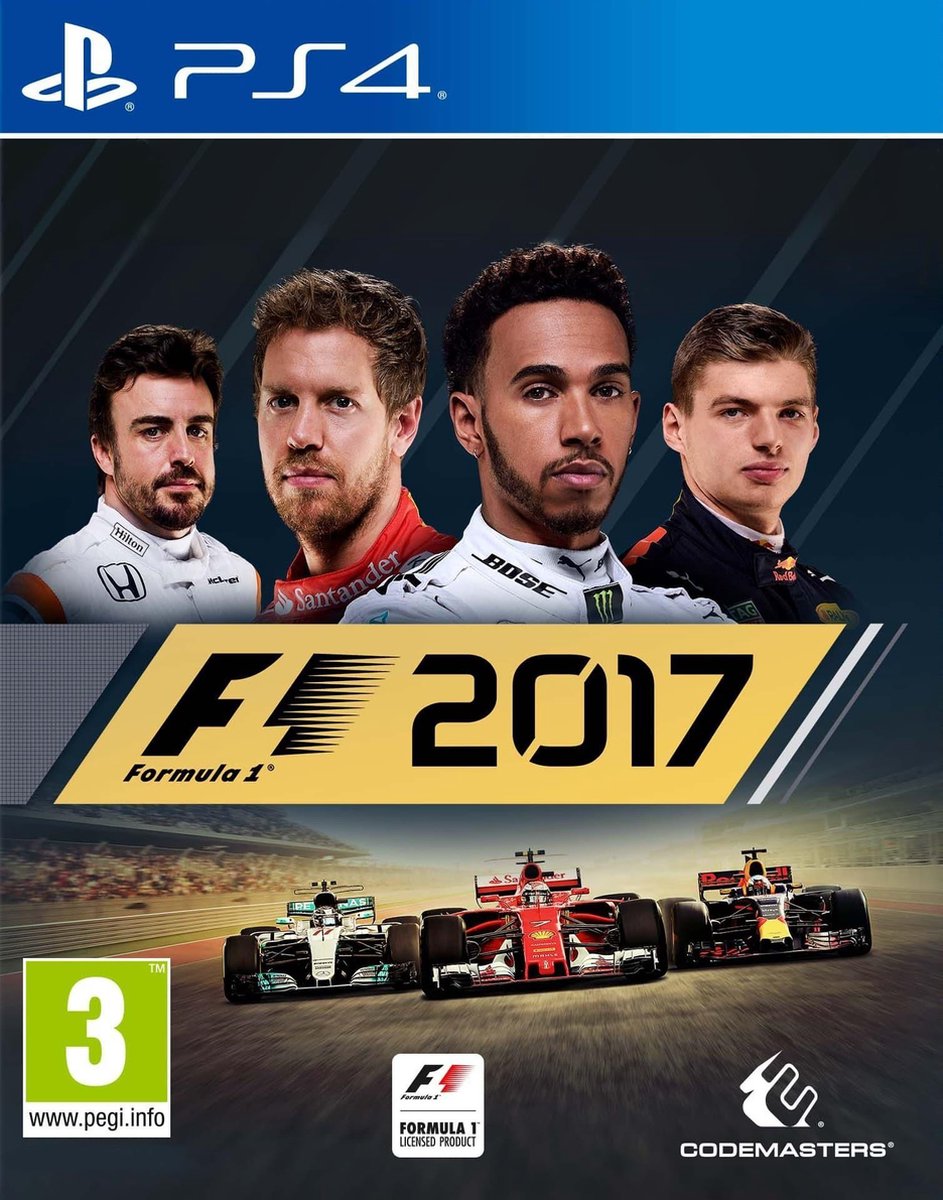 F1 2017 - Standard Edition - PS4 - Codemasters