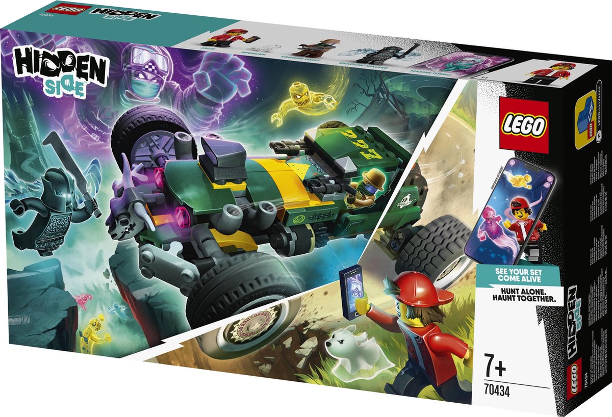 LEGO Hidden Side Bovennatuurlijke Racewagen - 70434 | bol